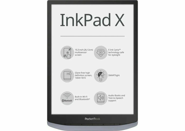 Электронная книга PocketBook 1040D Mist Grey (PB1040D-M-WW)